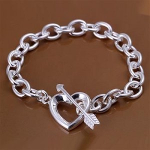 LQ-H034 HEART ARROW BRACELET